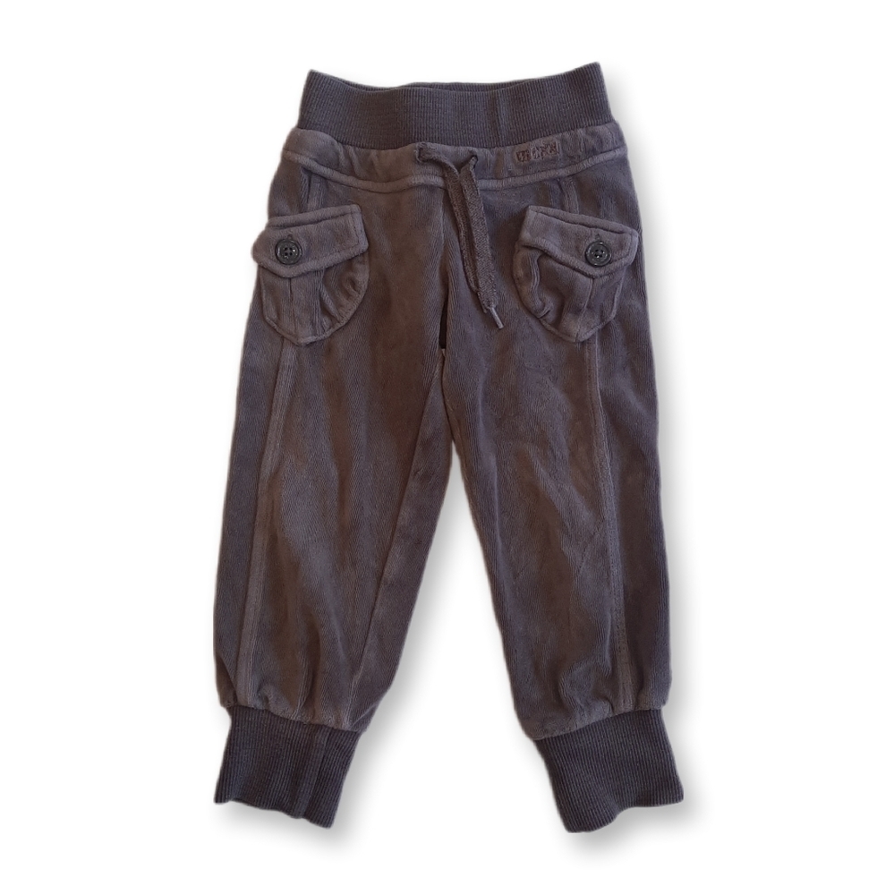 Mexx Velour Cargo Jogger Sweatpants Trackpants Casual Metallic Athletic